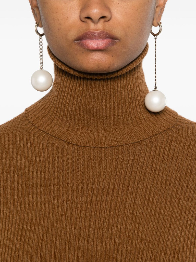 ribbed-knit midi dress 5