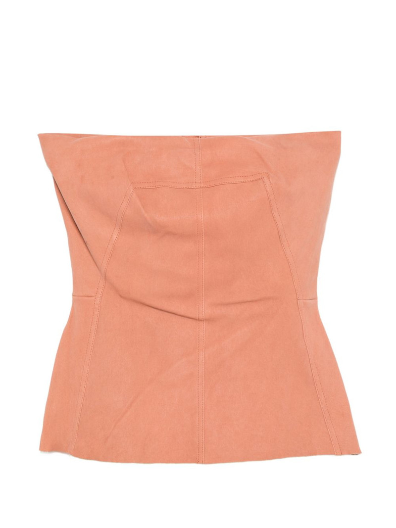 bustier leather top 1