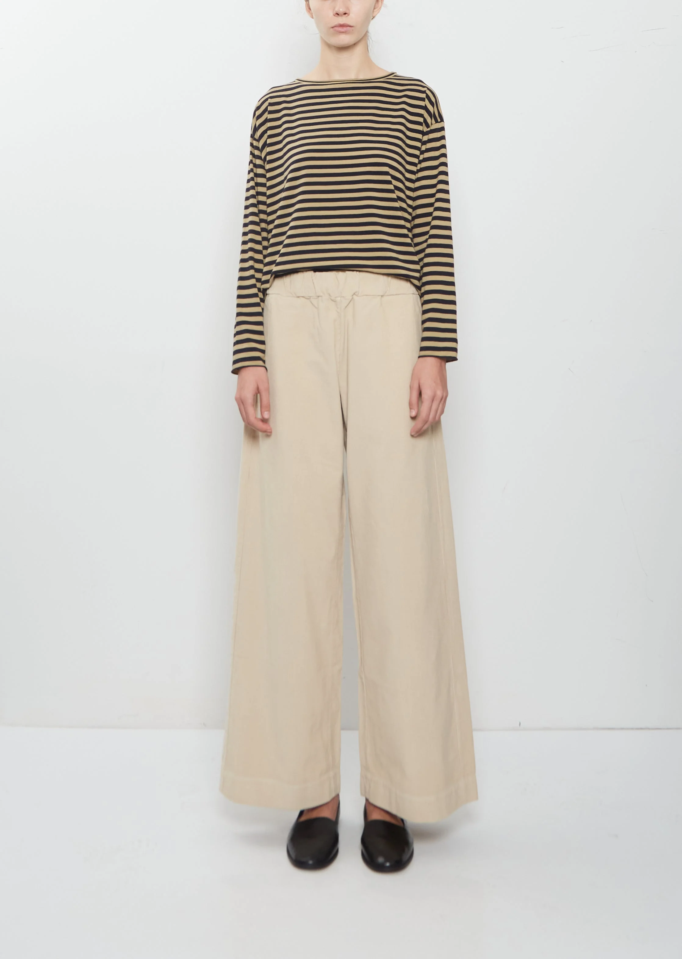 Diana Sarca Cotton Pant — Tapioca - 1