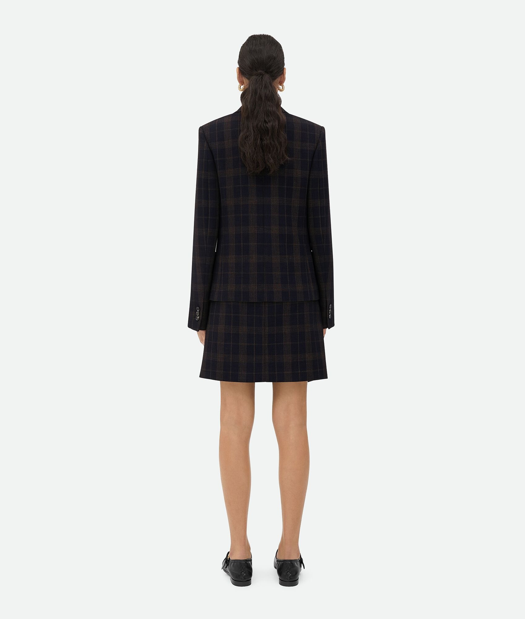 Checked Cotton Mouline Jacket - 3