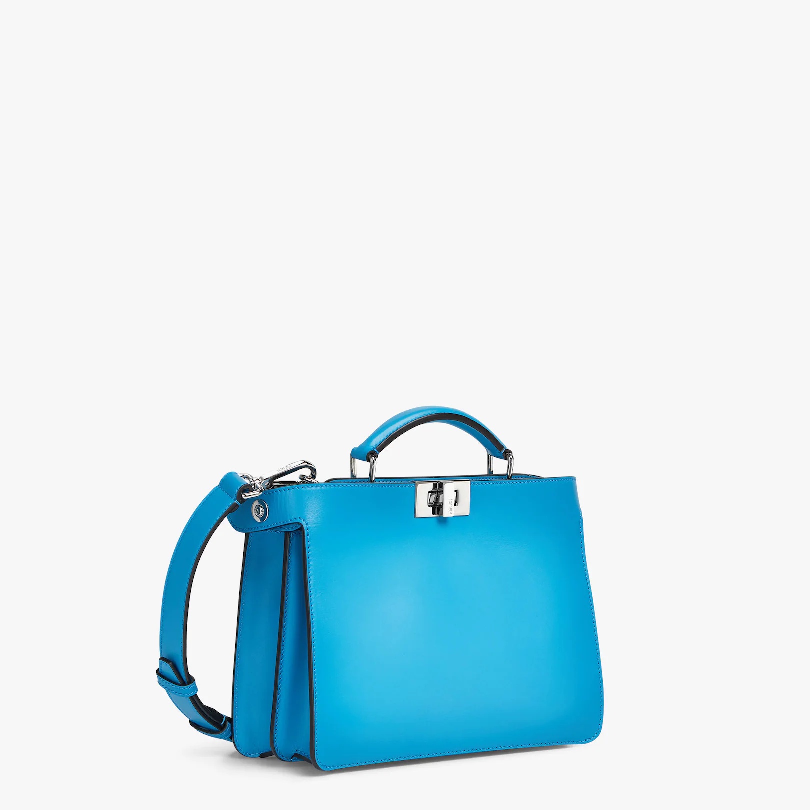 Blue leather bag - 3