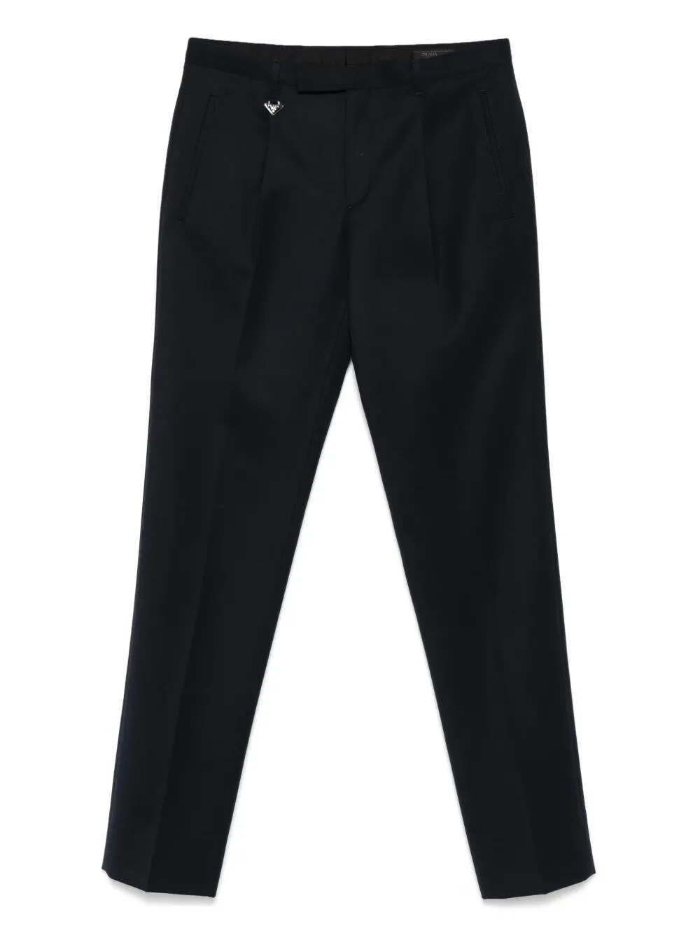 TAPERED WOOL PANTS - 1