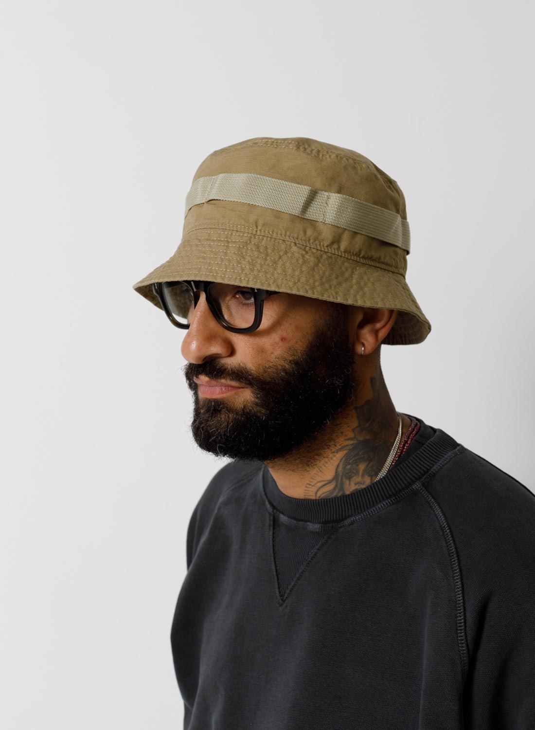 Nam Bucket Hat (Cotton Ripstop) in Tan - 3