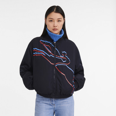 Longchamp Fall-Winter 2023 Collection Jacket Navy - OTHER outlook