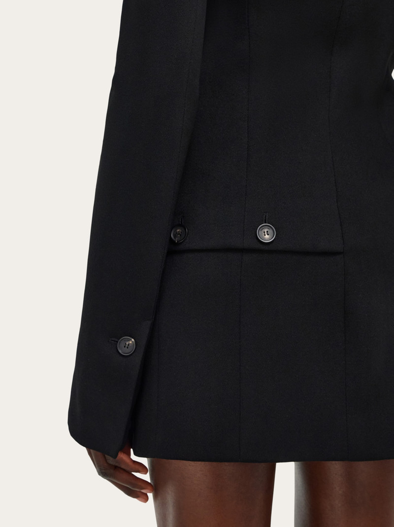 Wool jacket with button detail 5