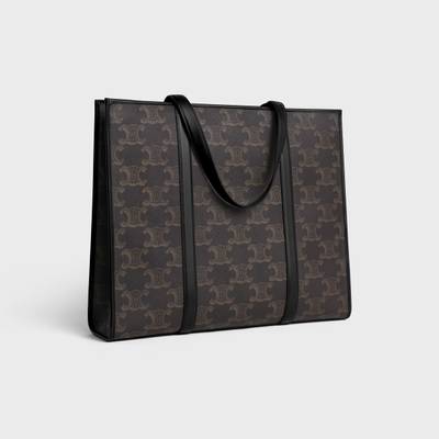 CELINE LARGE CABAS in triomphe canvas xl outlook