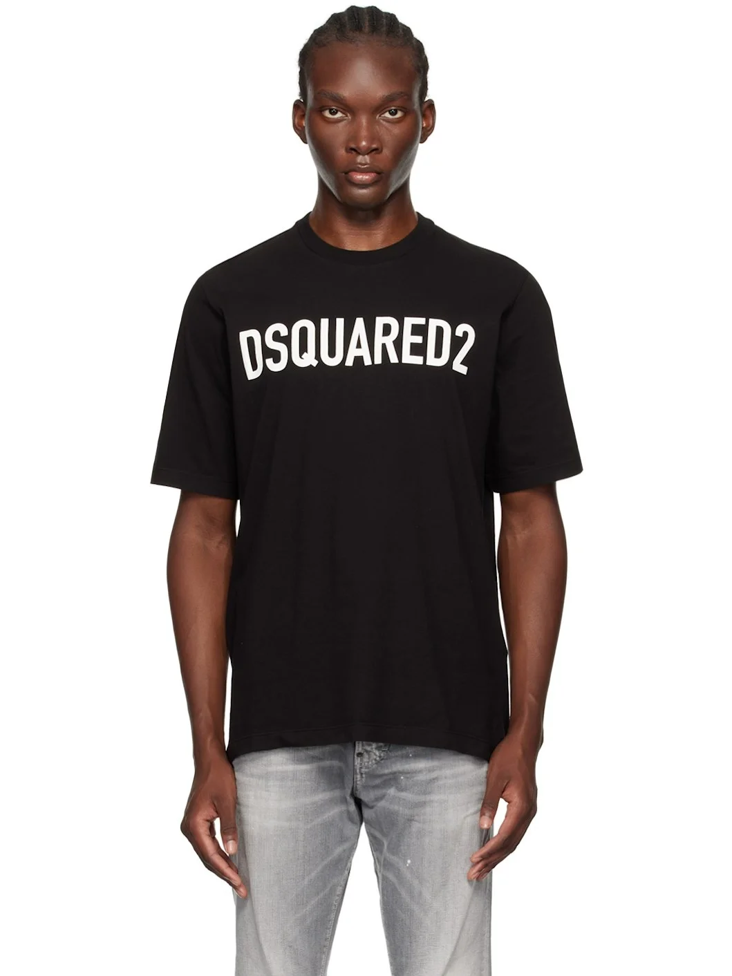 Black Loose Fit T-Shirt - 1