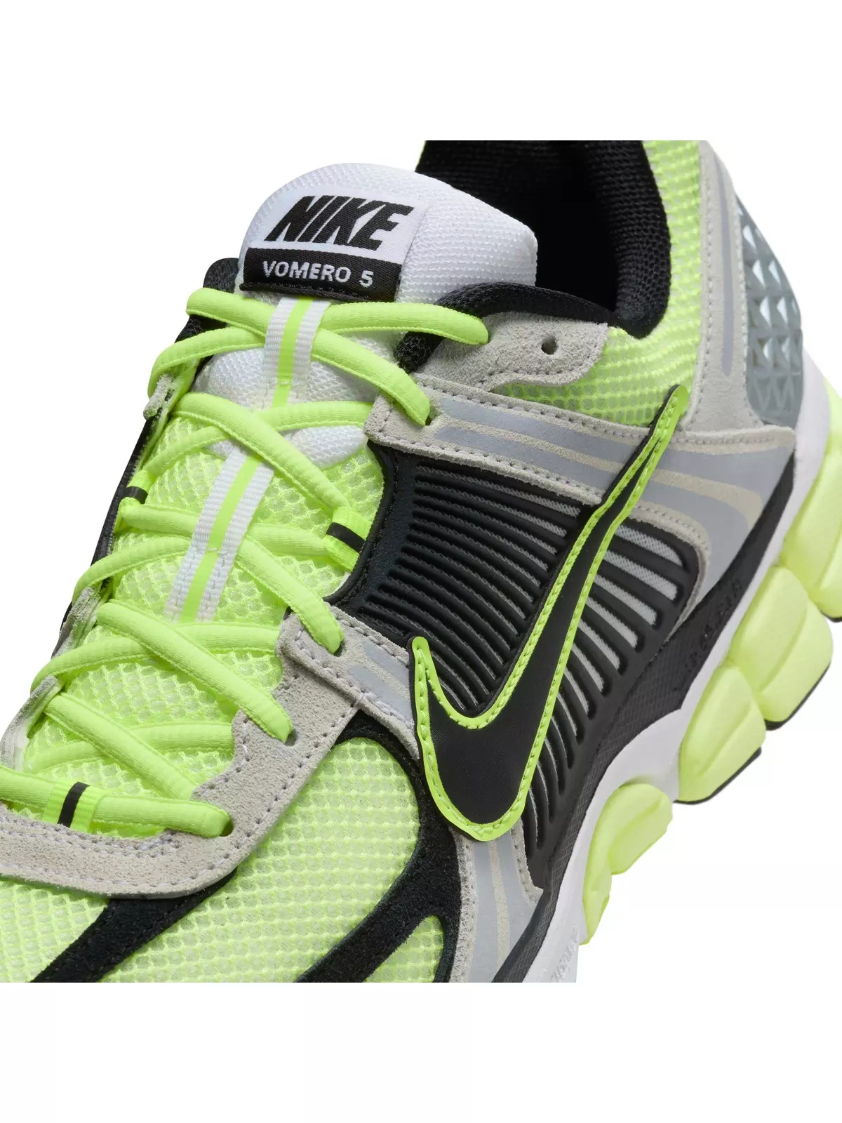 Zoom Vomero 5 "Volt/White/Metallic Platinum/Black" Men's Shoe - 7