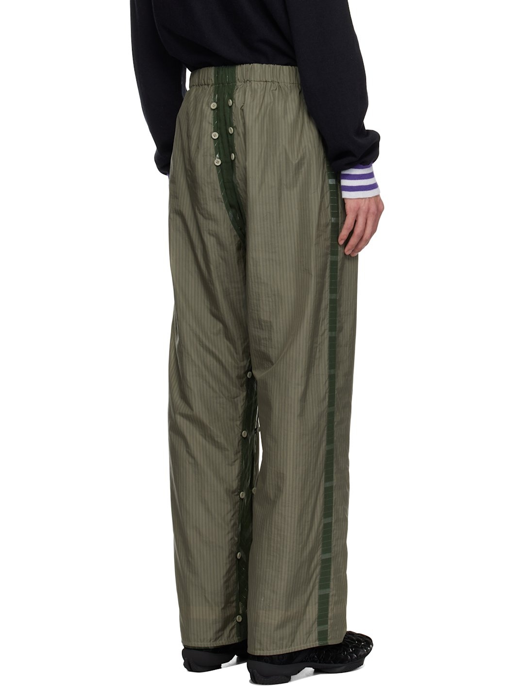 Khaki Layered Shell Trousers - 3