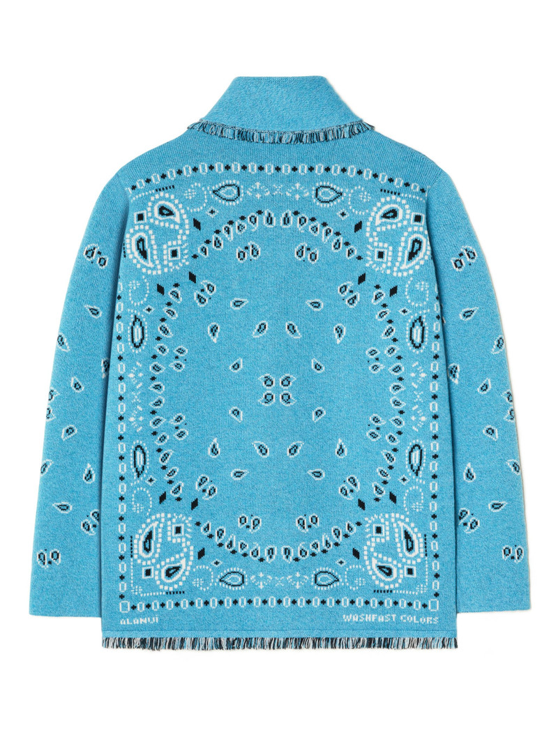 Bandana Jacquard Cardigan 3
