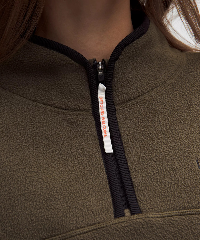 Tumbled Fleece Half-Zip Jacket 7