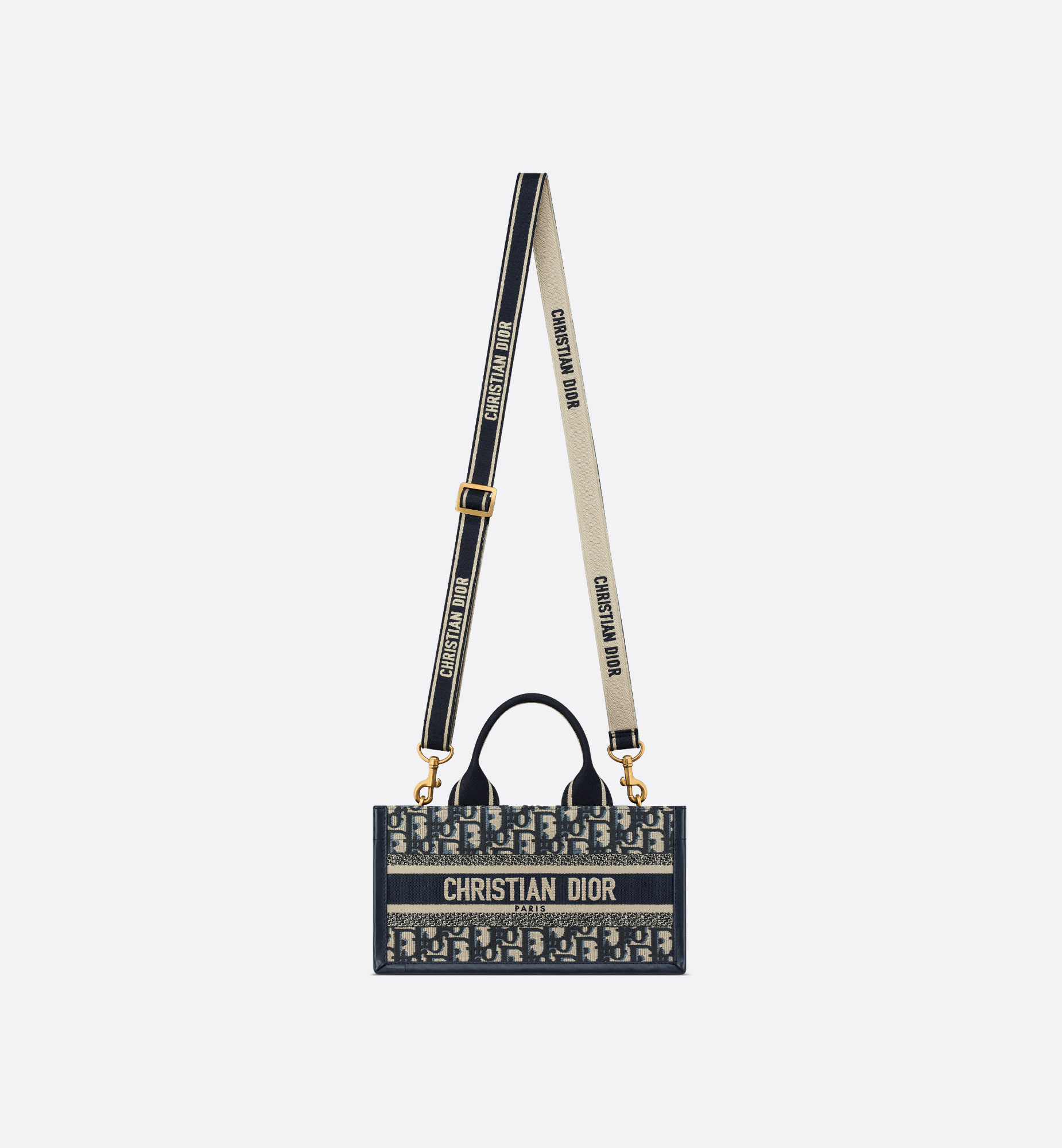 East-West Dior Book Tote with strap - 8