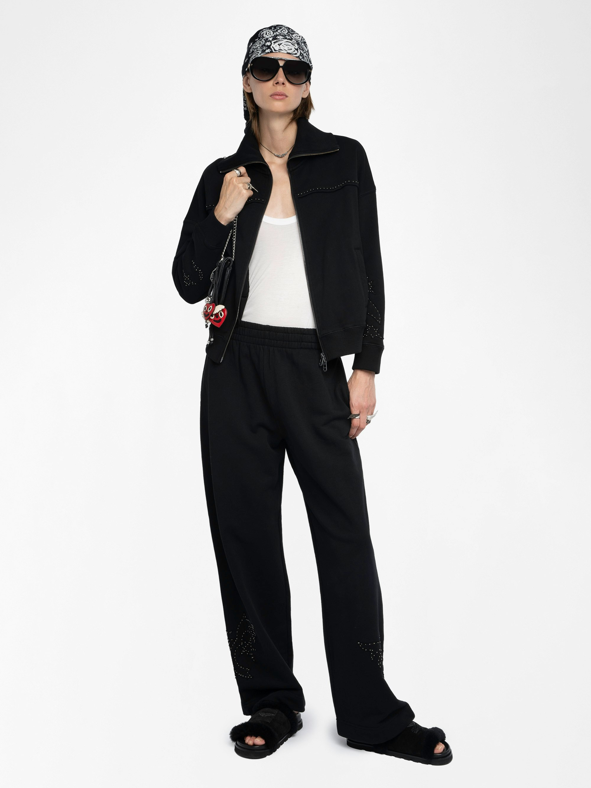 Milly Zip Up Sweatshirt - 3