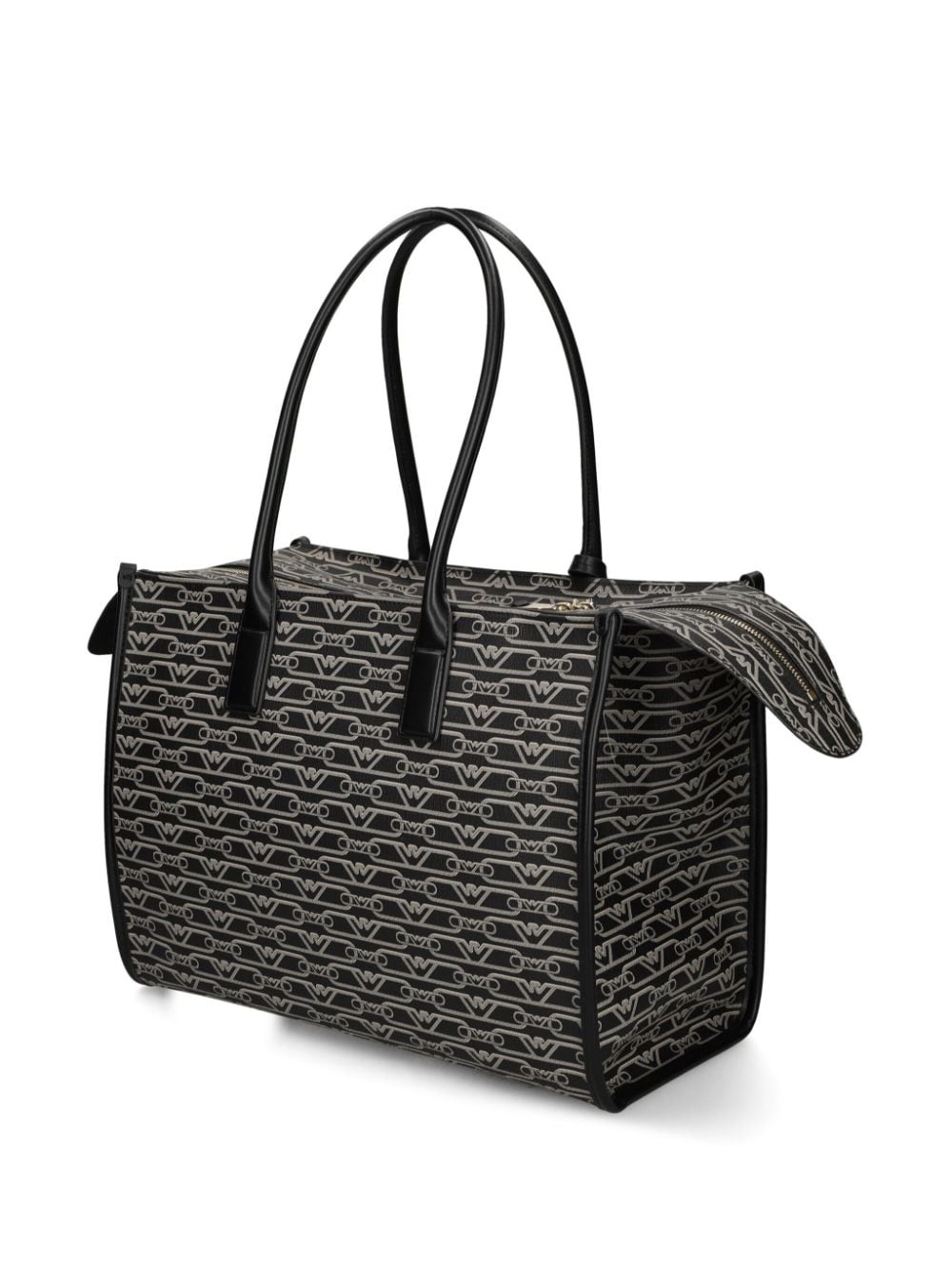 Jacquard-logo-motif tote bag - 2