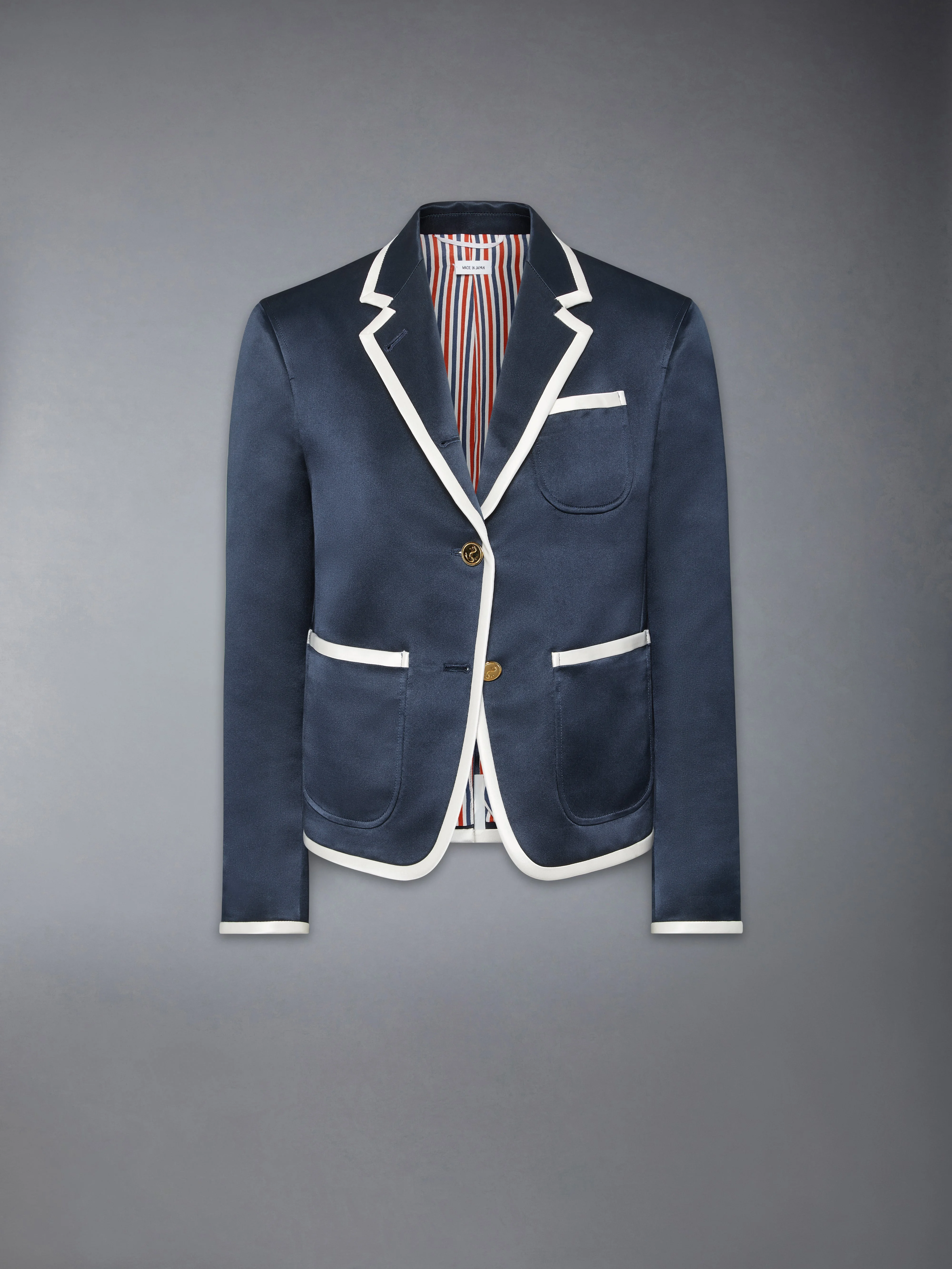 SOLID DOUBLE DUCHESS SPORTCOAT - 1