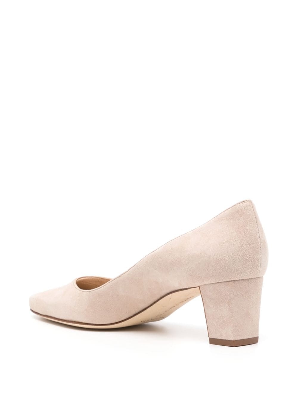 Okkatopla 50mm suede pumps - 3