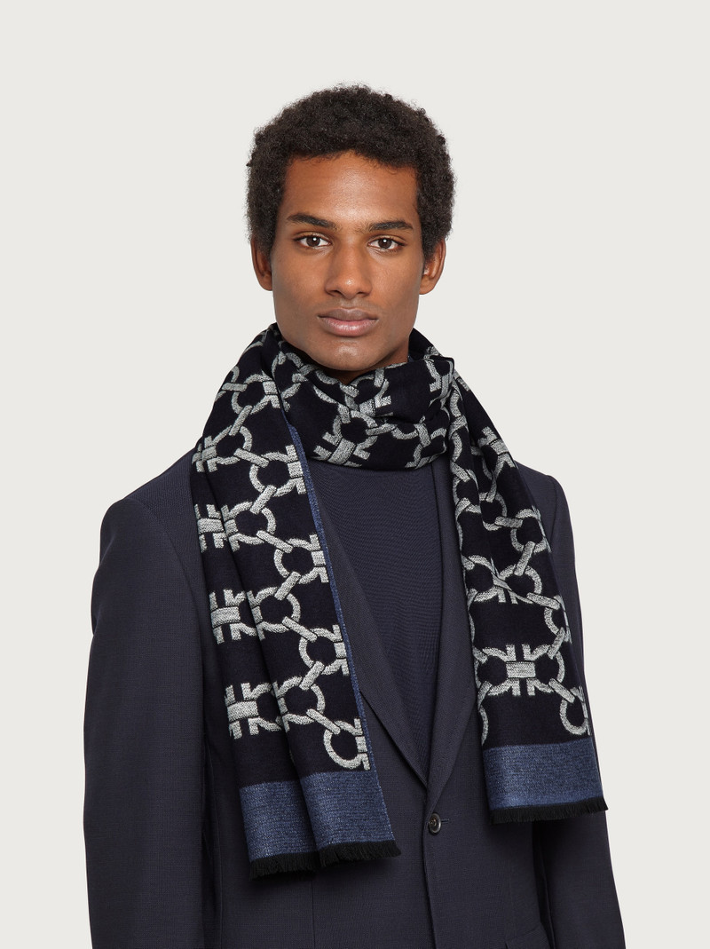 FERRAGAMO Gancini scarf outlook
