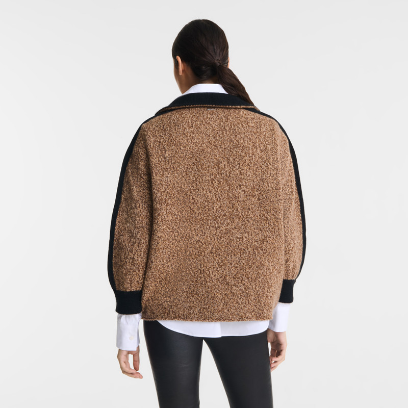 Longchamp Sweater Chocolate - Knit outlook