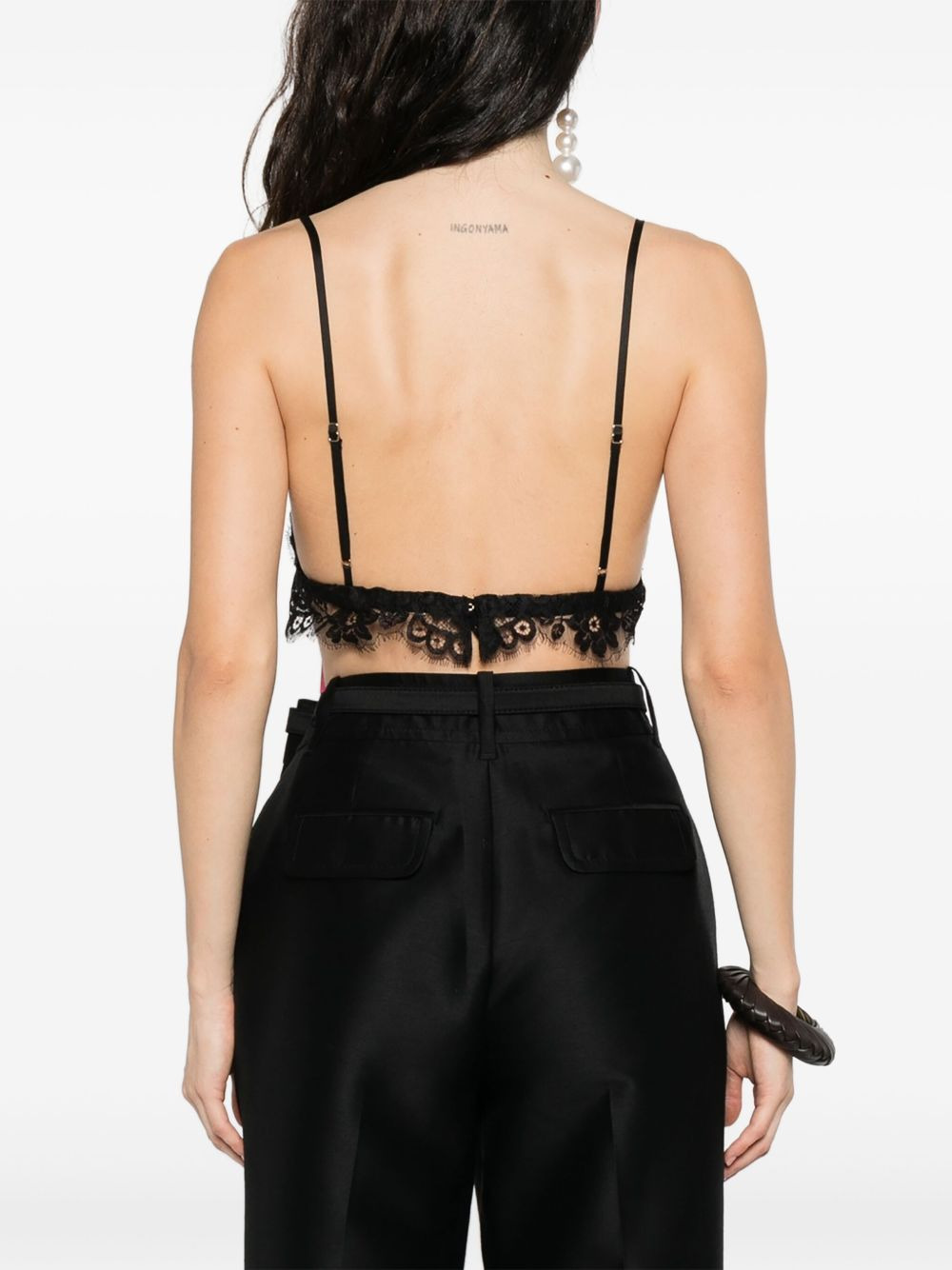 Teddy lace-trimmed bralette - 4