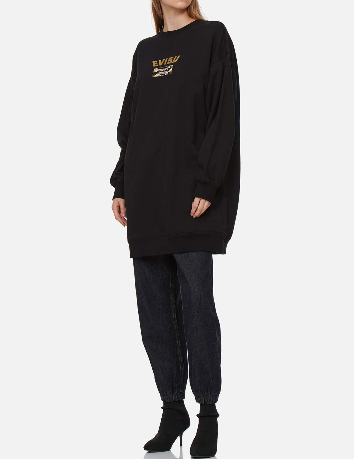 BROCADE AND FLORAL-PATTERN DAICOCK TUNIC - 4
