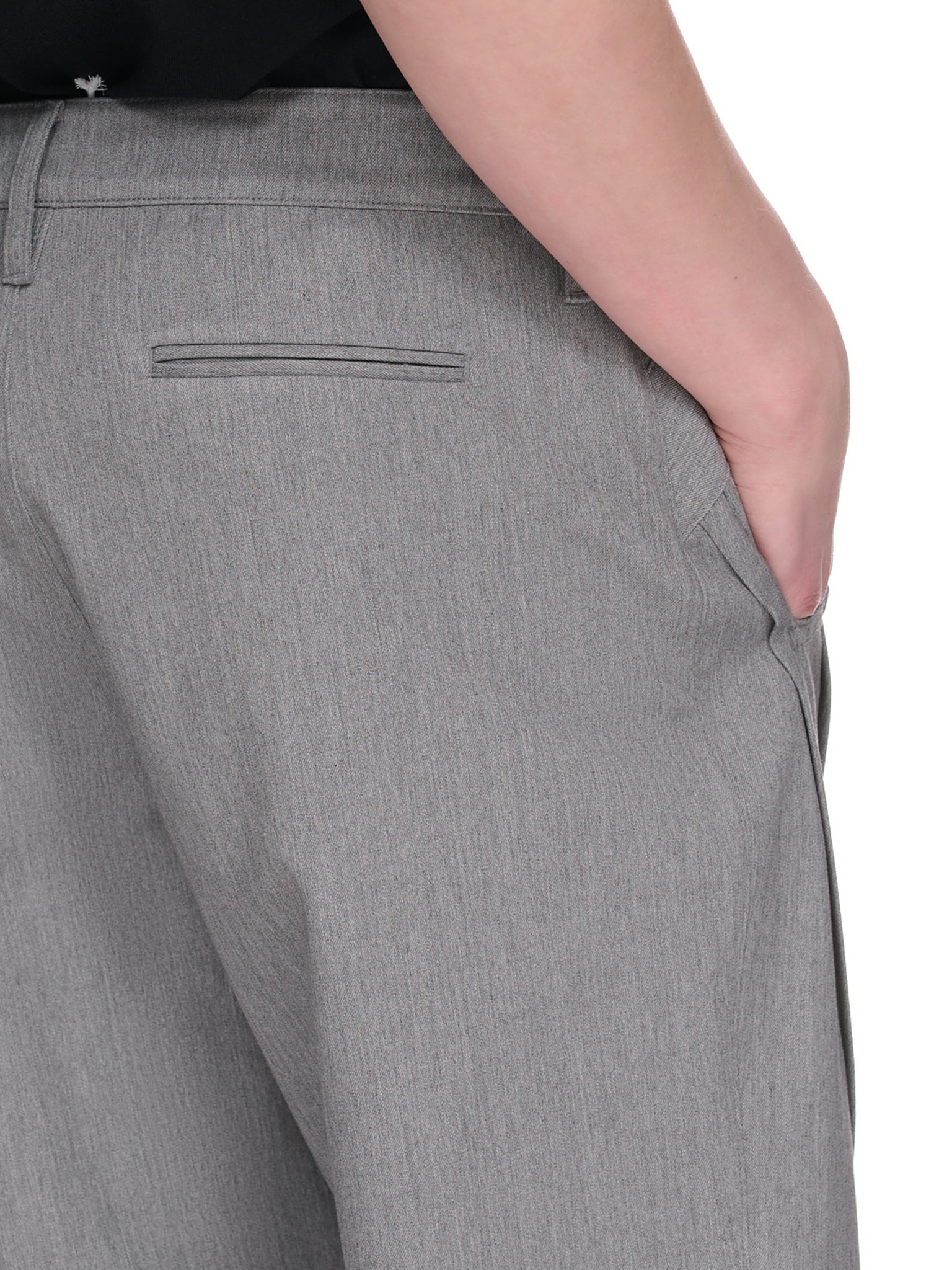 Pleated Wool Pants - 5