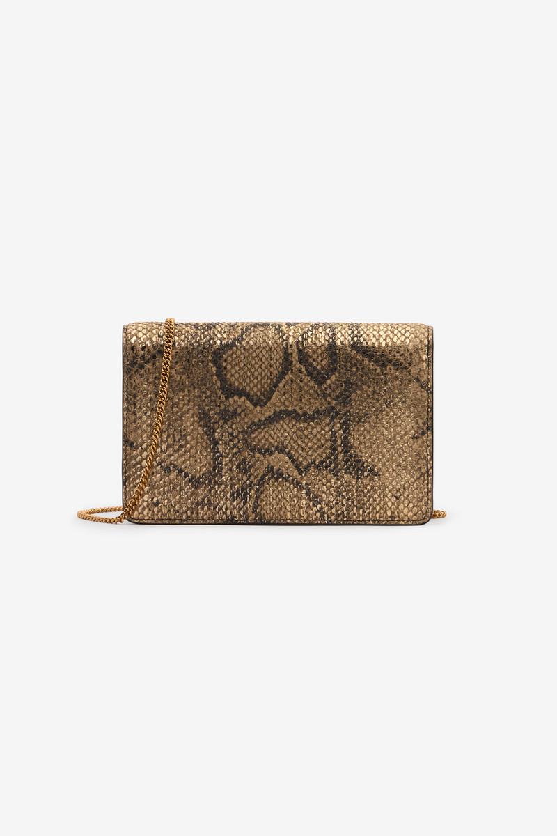 Bag with Golden Python and Snake Motif 3