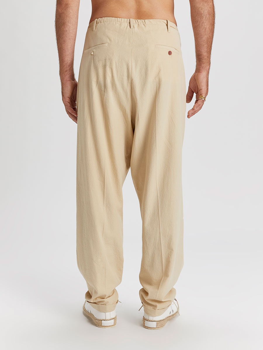 New People's Pijama Pants Dirty White - 6