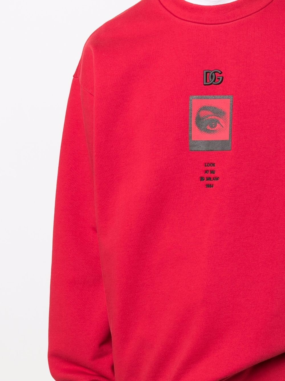 graphic-print crew-neck sweatshirt - 5