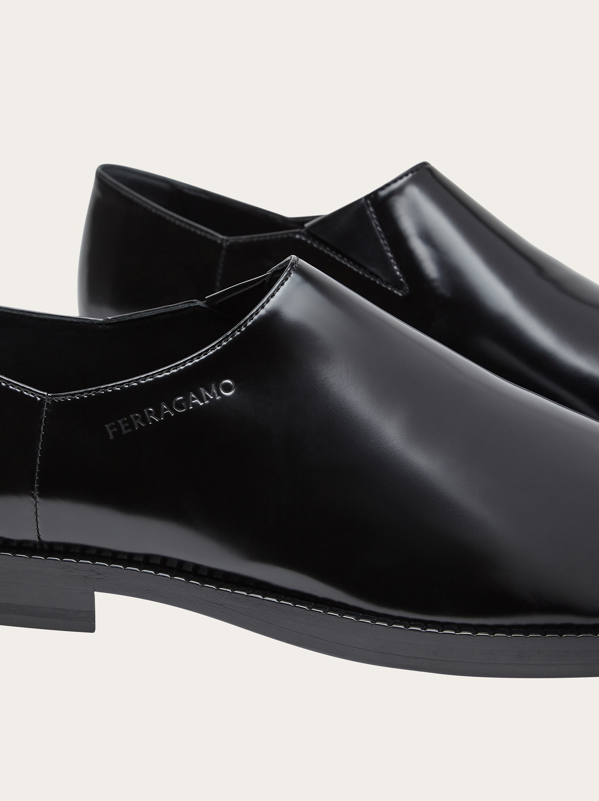 Open toe loafer - 6