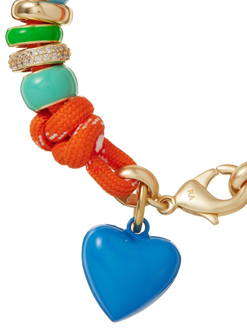 ROXANNE ASSOULIN The Happy Cord knotted charm bracelet outlook