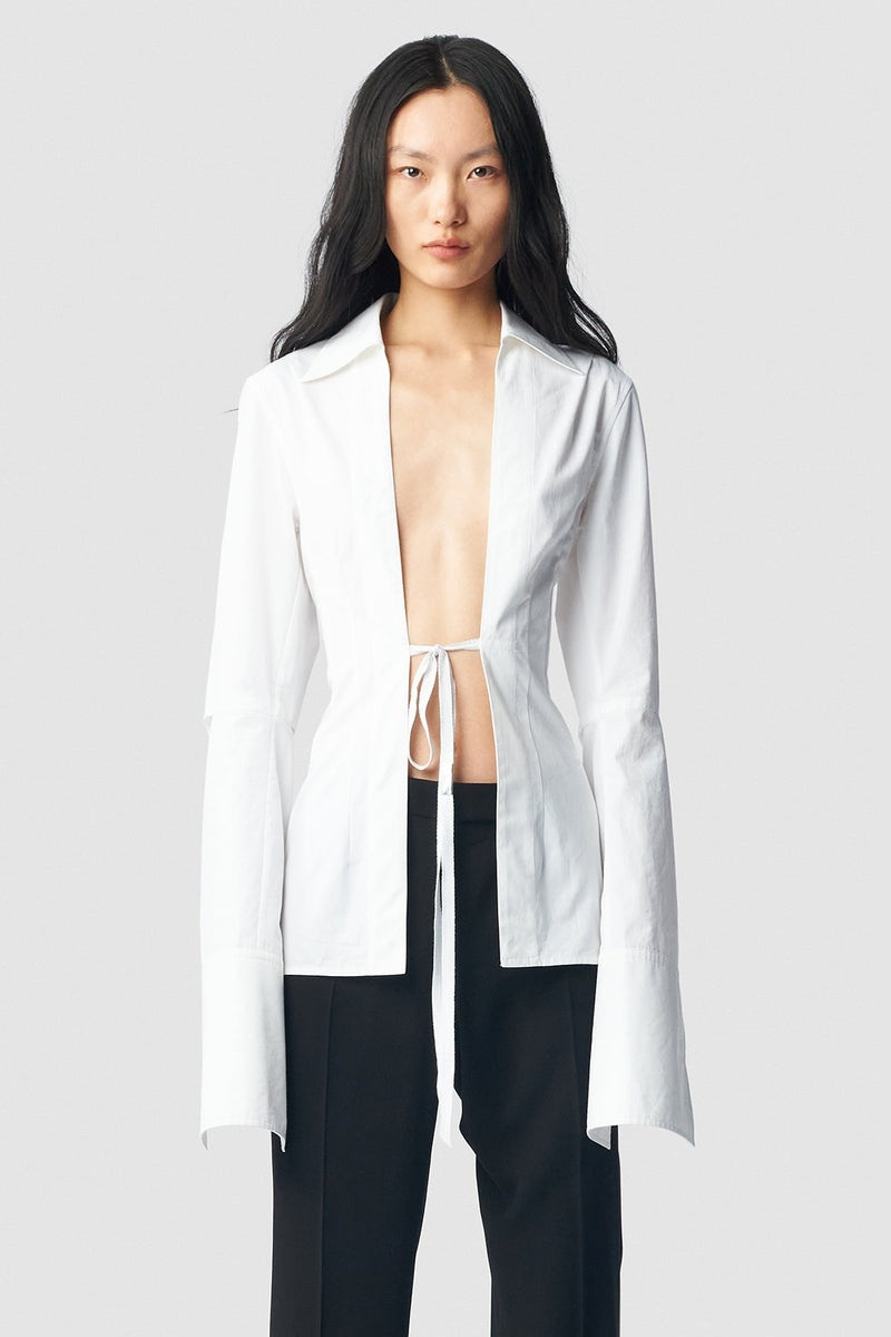 Linsey Open Front Fitted Shirt 1