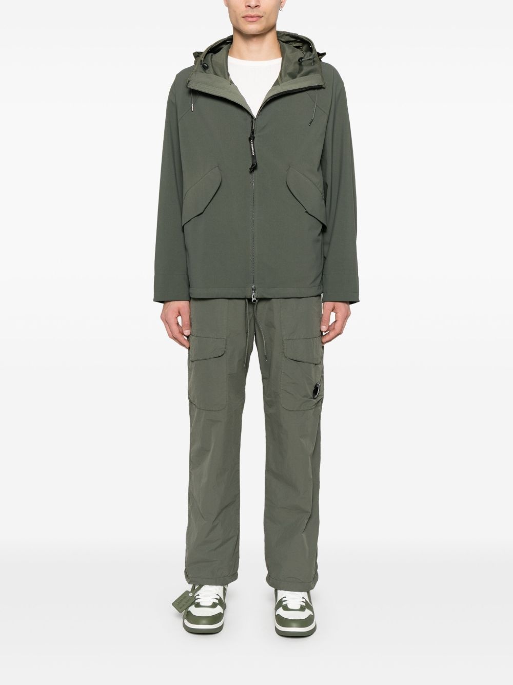 Lens-detail cargo pants - 2