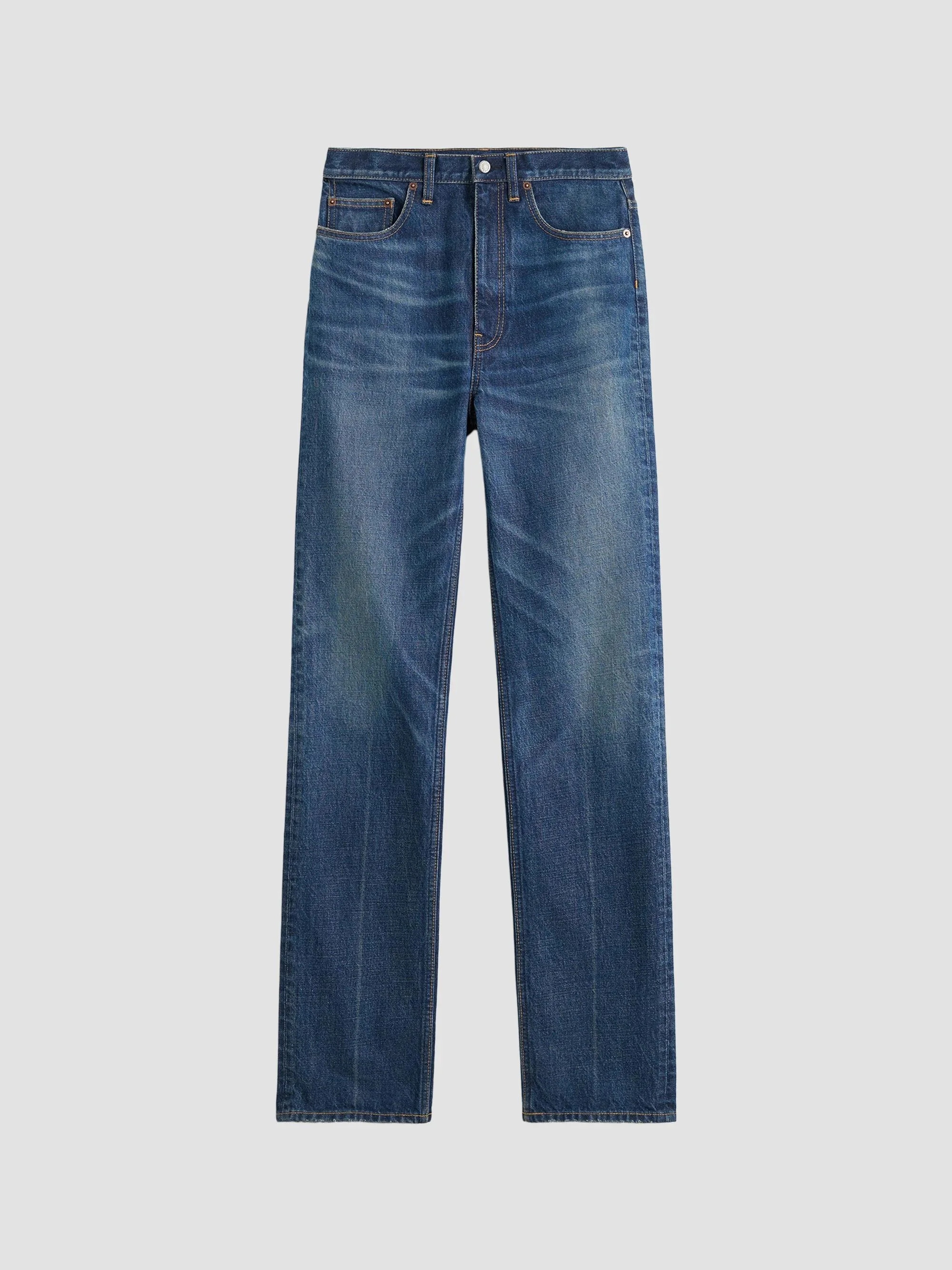 Women's Classic Slim Mid-Rise Jeans - Faded Blue - 1