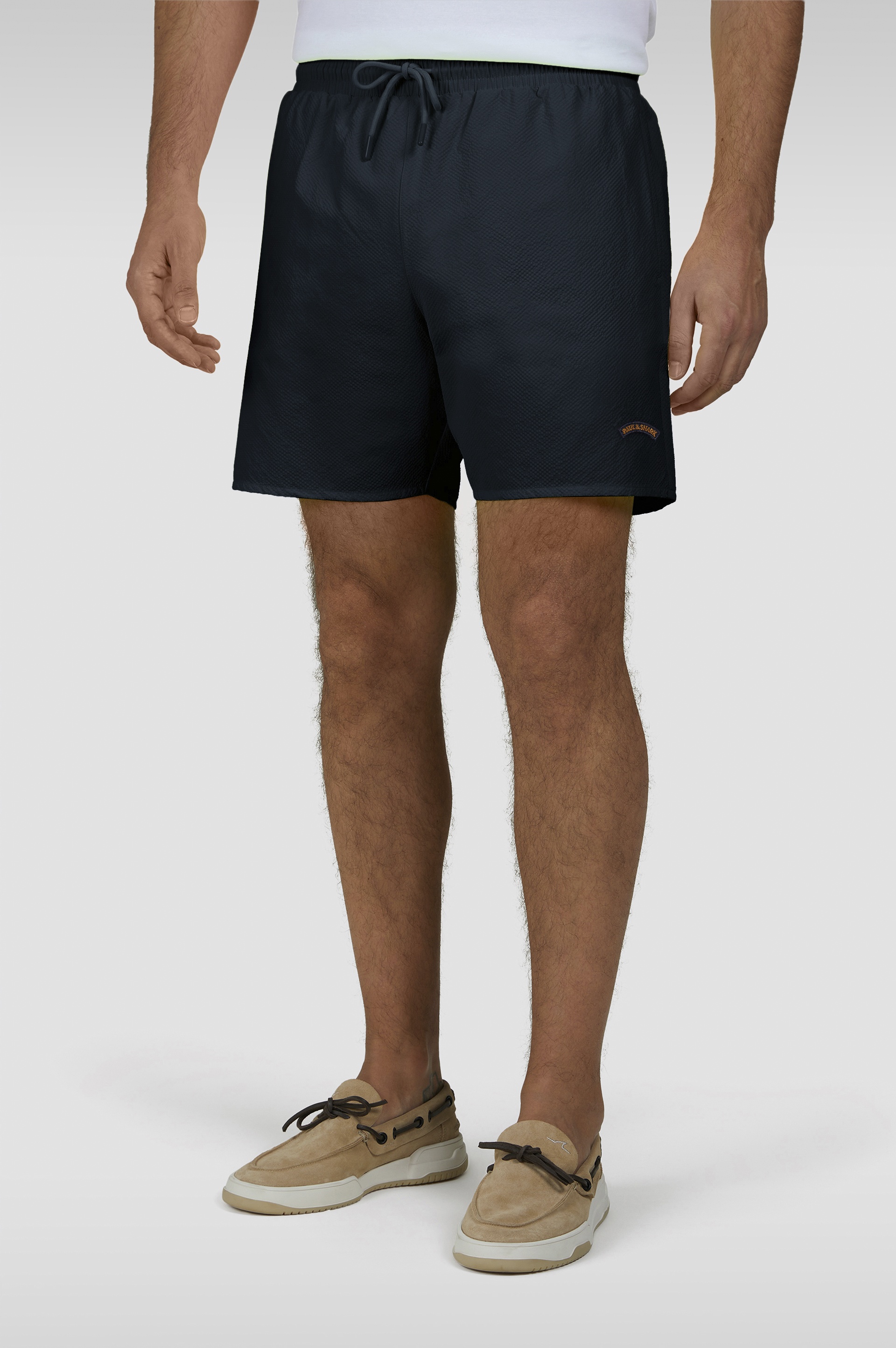 SWIM SHORTS WITH MOON BADGE - 6