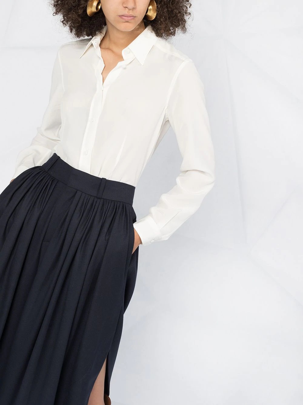 tailored classic collar shirt - 5