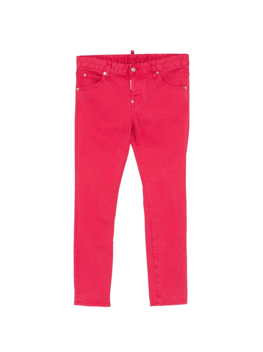 logo-tag slim-fit jeans - 1