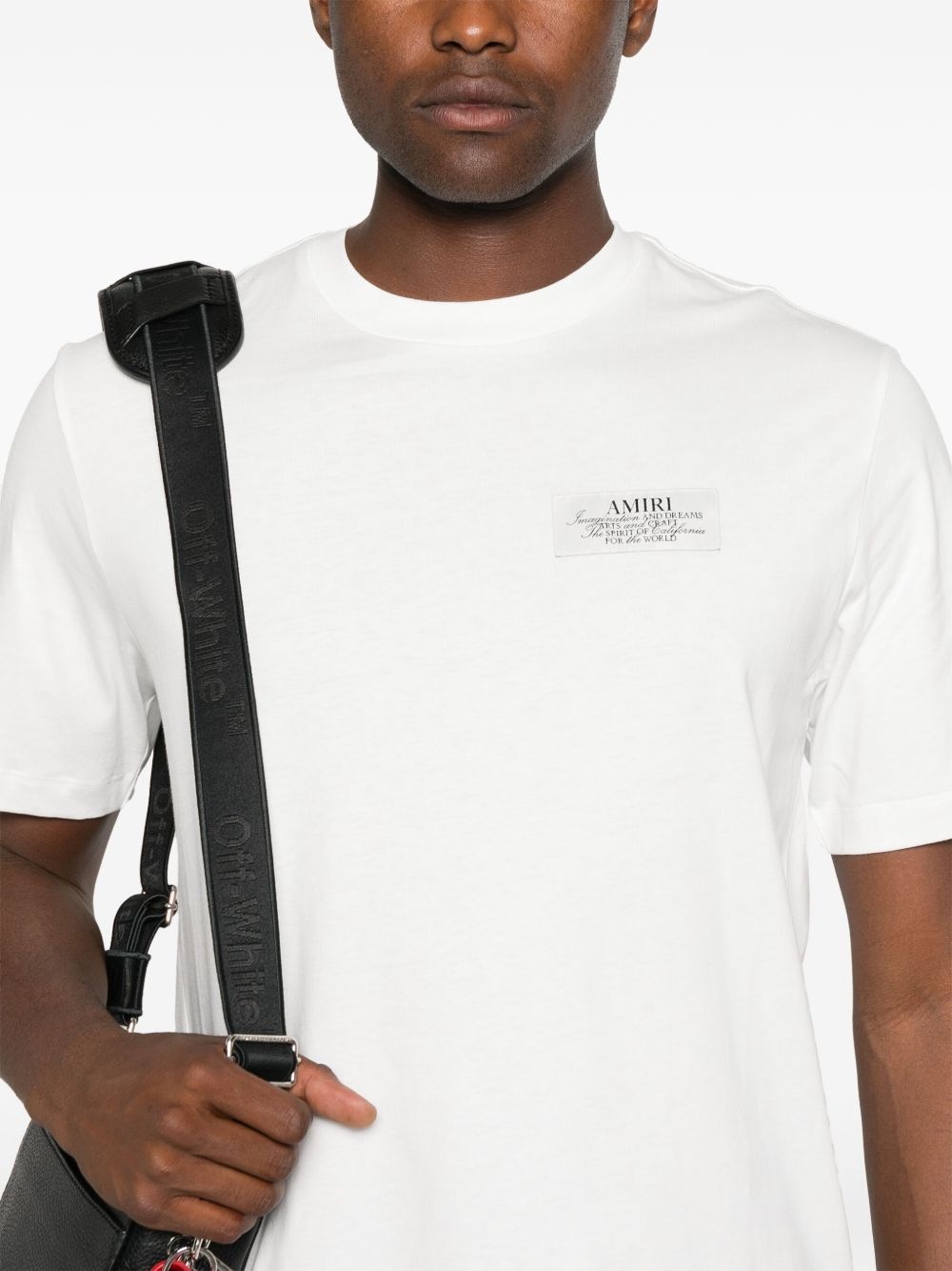 logo-patch T-shirt - 4