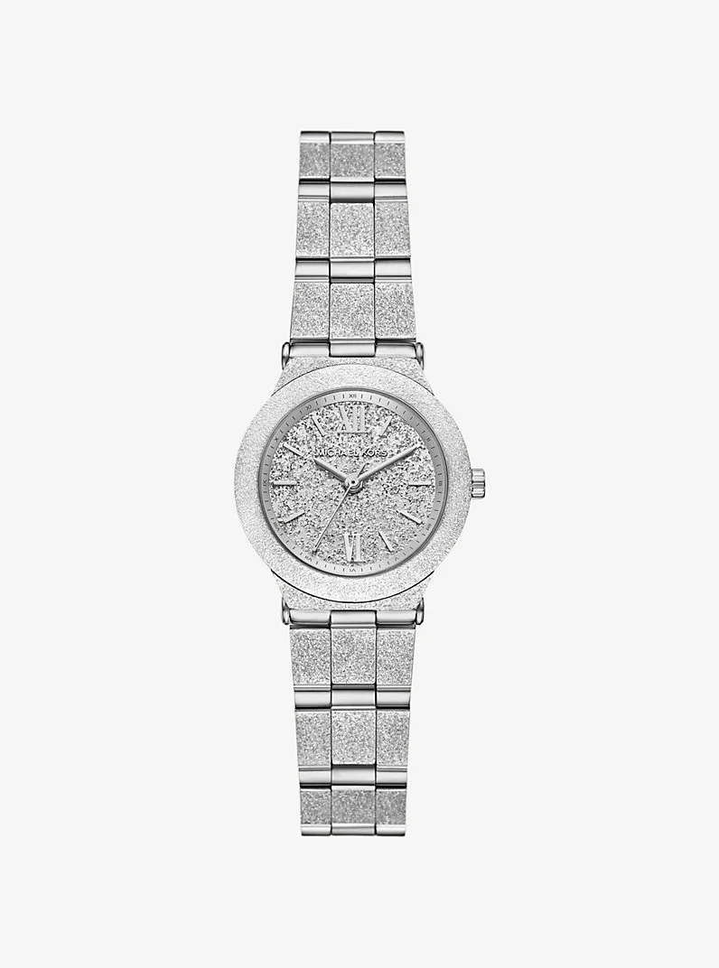 Petite Billie Frosted Silver-Tone Watch - 1