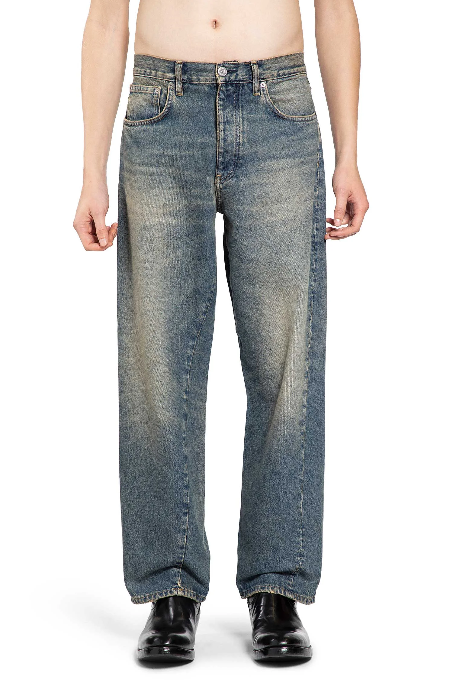 Wide Twist Jeans - 1