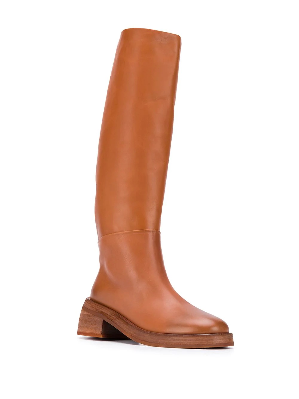 knee-high block heel boots - 2