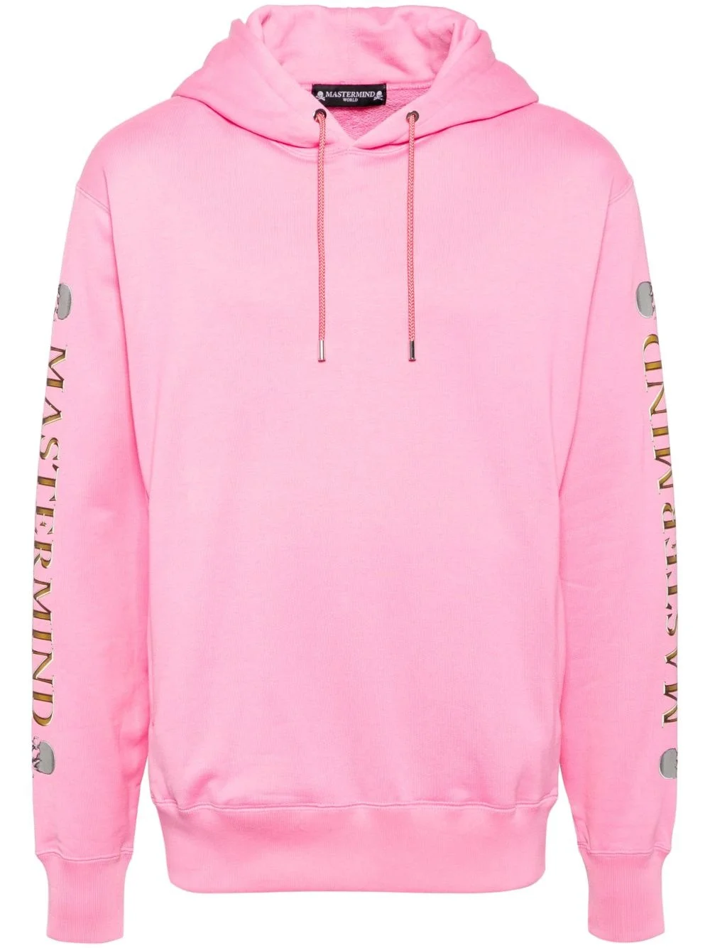logo print hoodie - 1