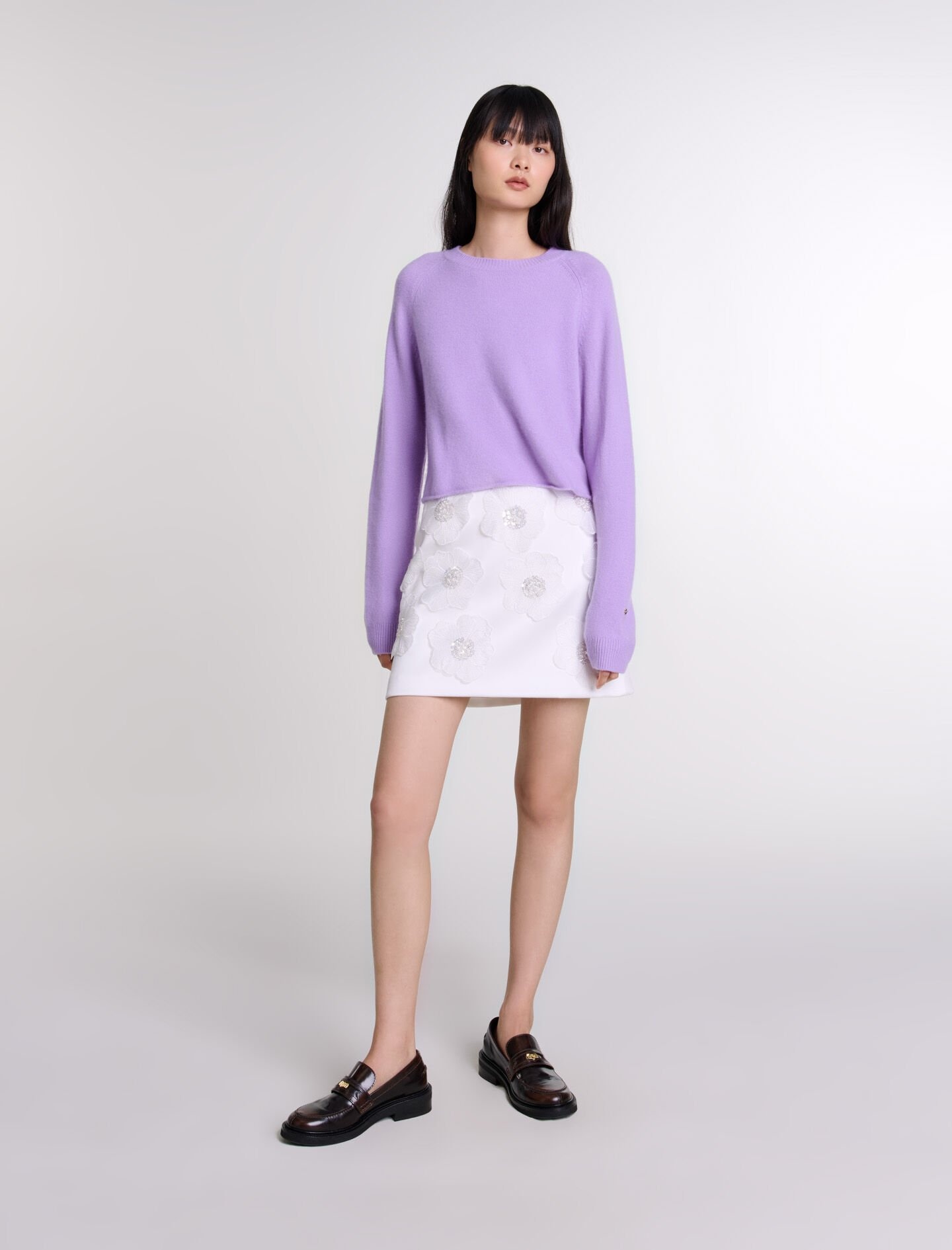 Short cashmere jumper - 2