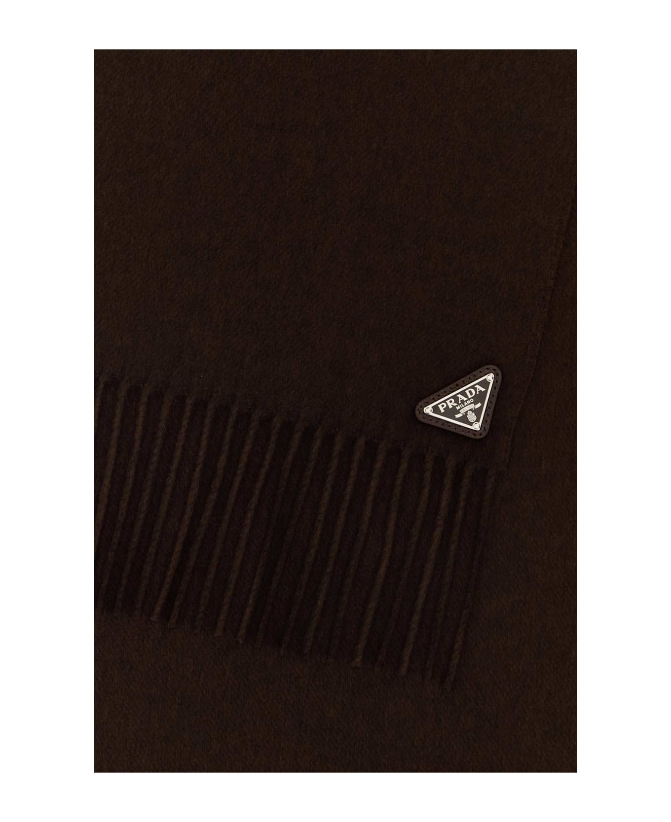 Chocolate Silk Blend Scarf - 2