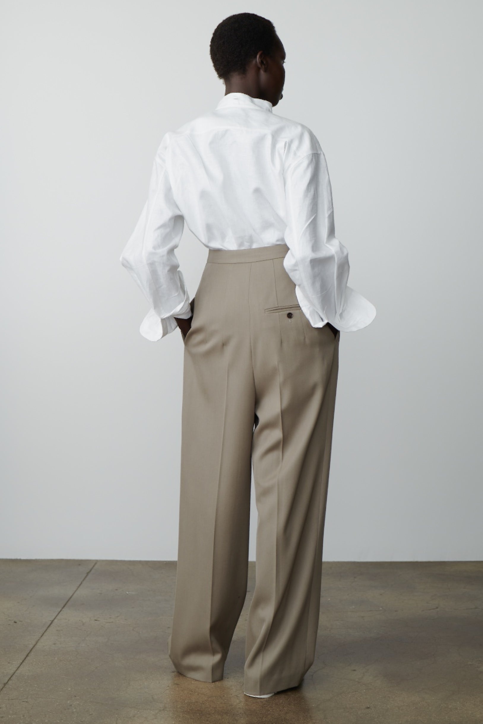 Marcellita Pant in Virgin Wool - 5