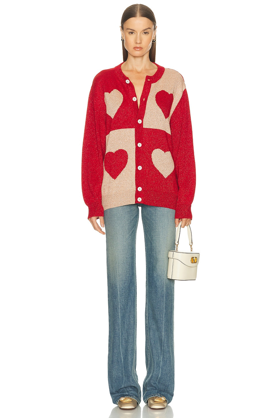 Lame Hearts Cardigan - 5
