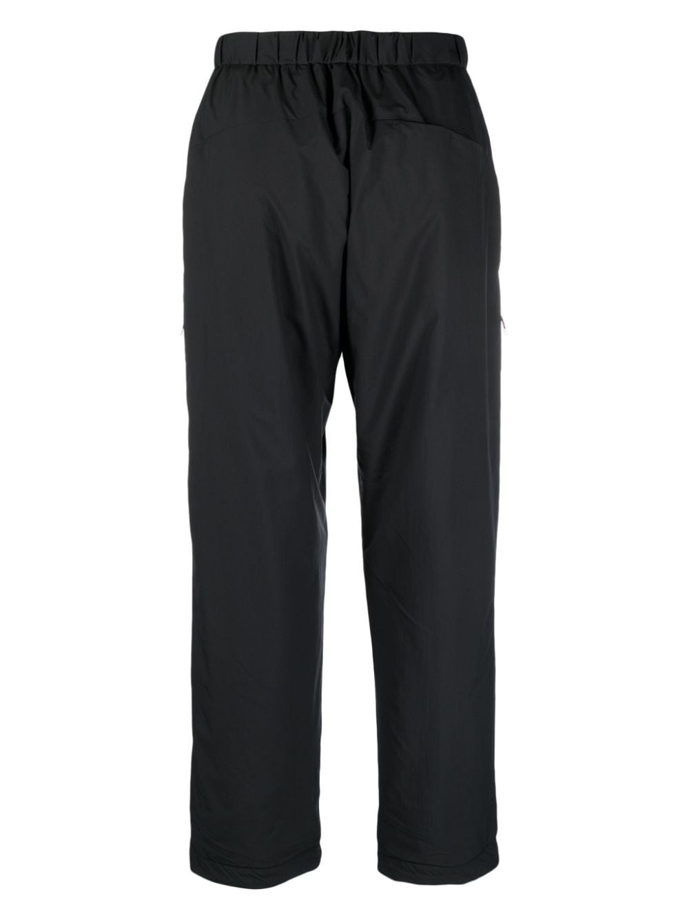 buckle-fastening straight-leg trousers - 2