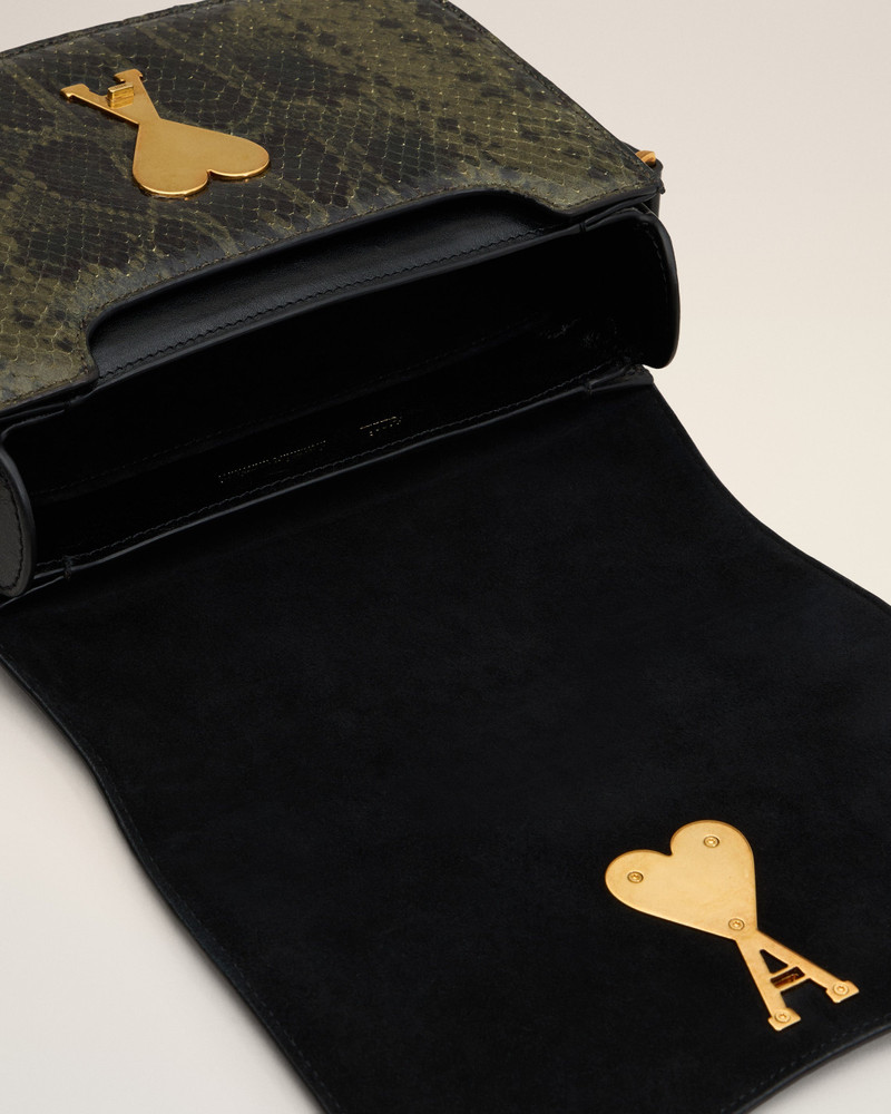 GREEN LEATHER PARIS PARIS BAG 5