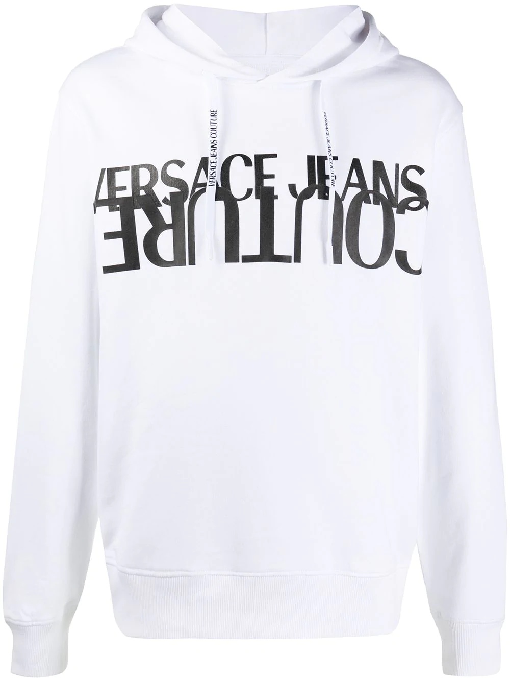 oversized logo print hoodie - 1