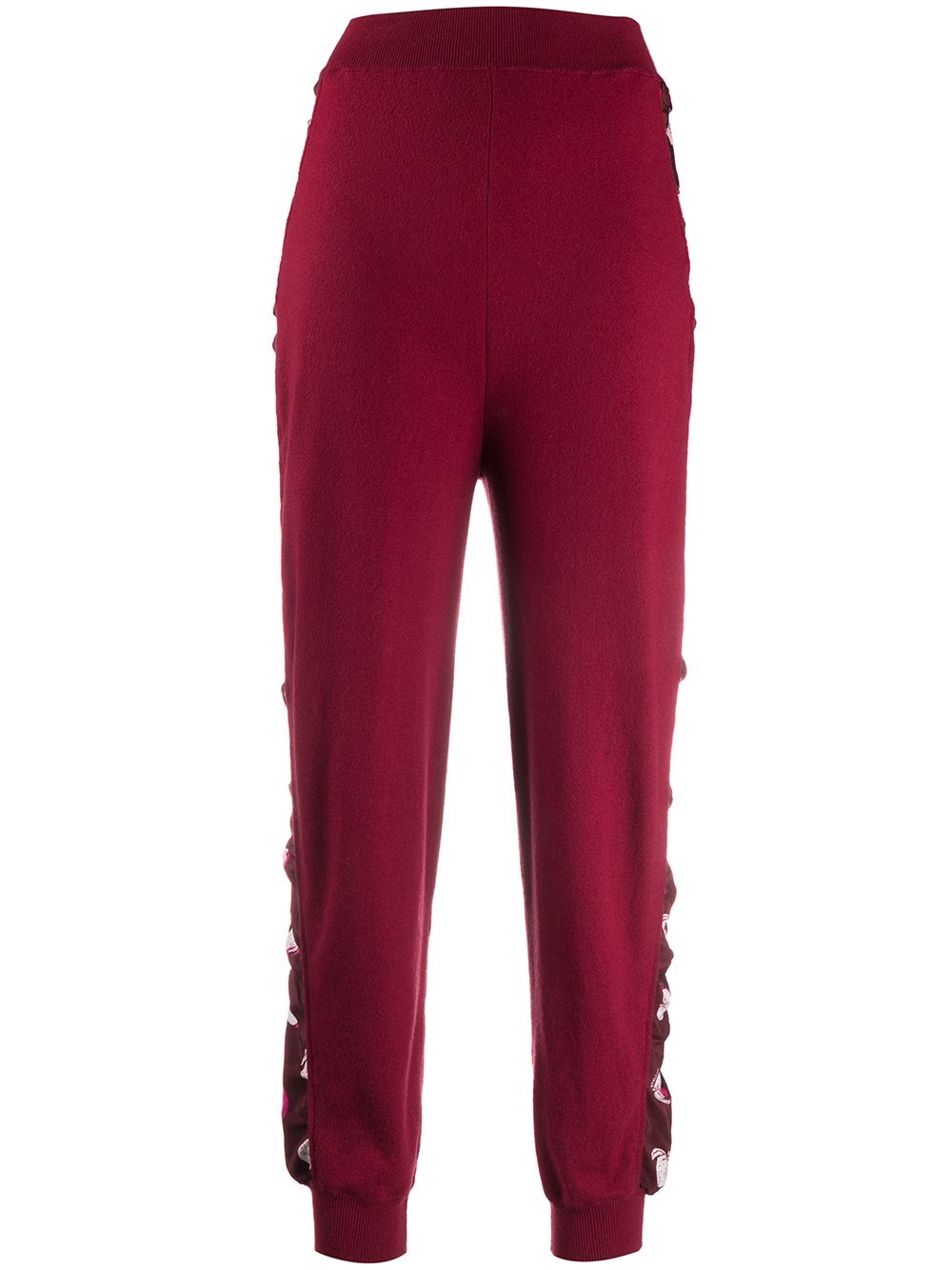 side panelled track pants - 1