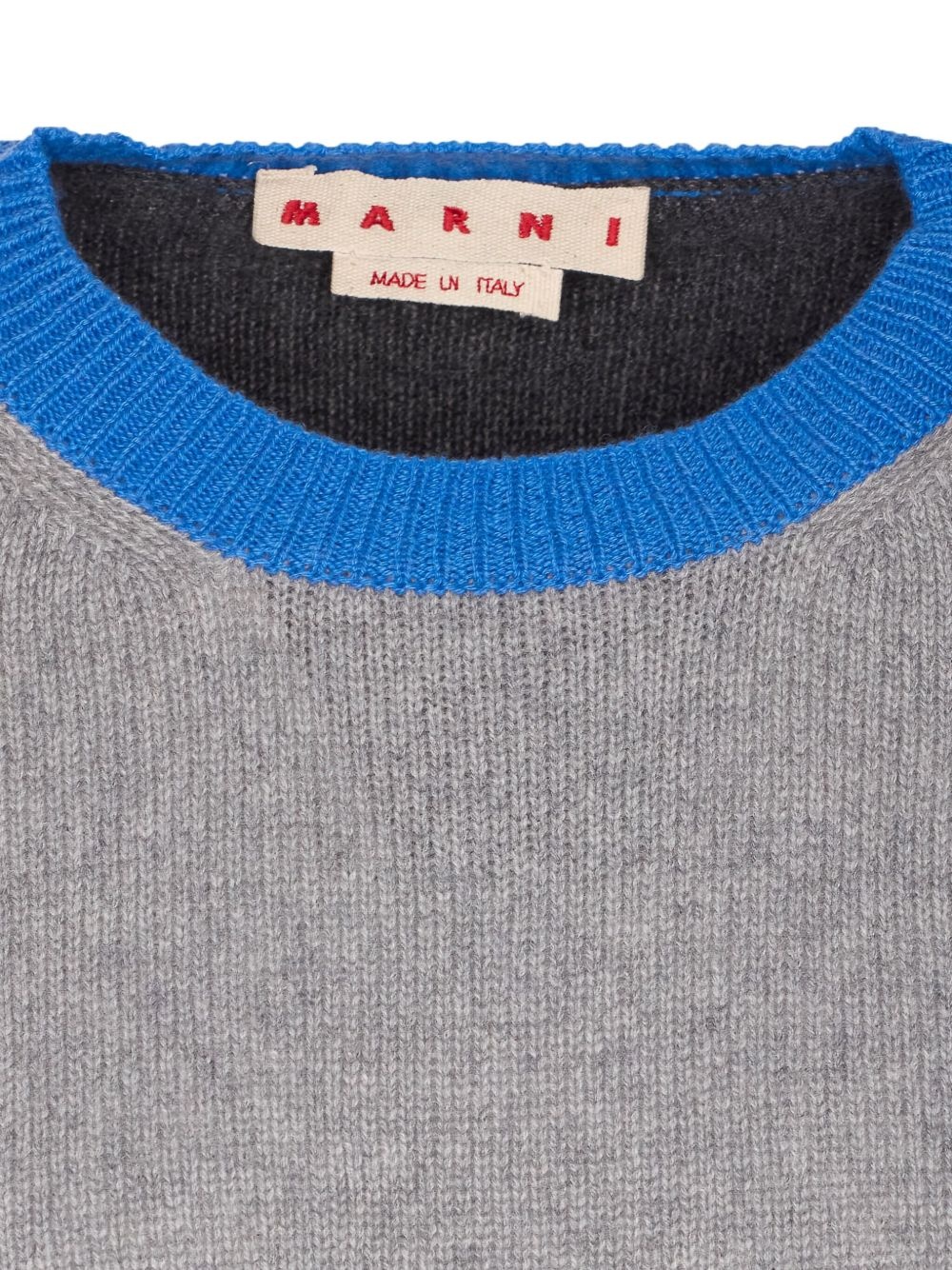 colour-block cashmere sweater - 4